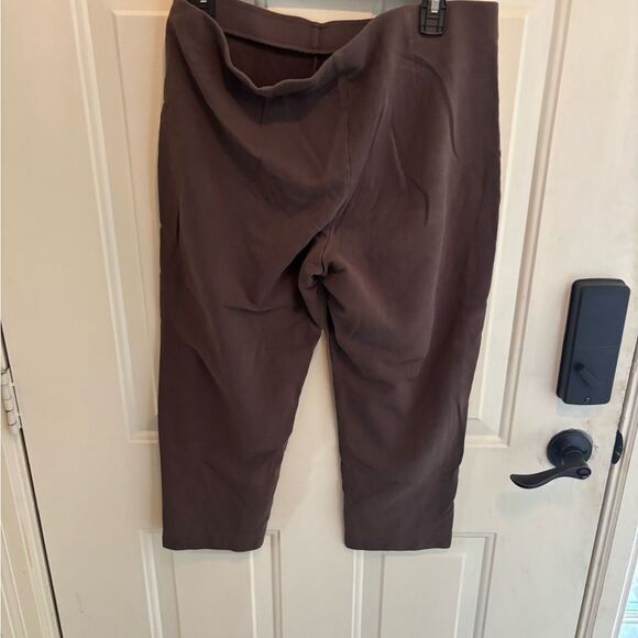 J. Jill Chocolate Slim Cropped Pants - Picture 2 of 4